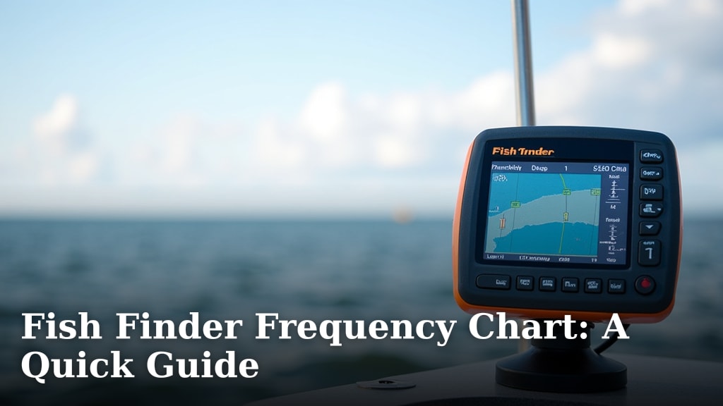 Fish Finder Frequency Chart: A Quick Guide
