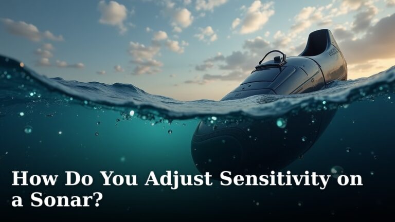 How Do You Adjust Sensitivity on a Sonar?