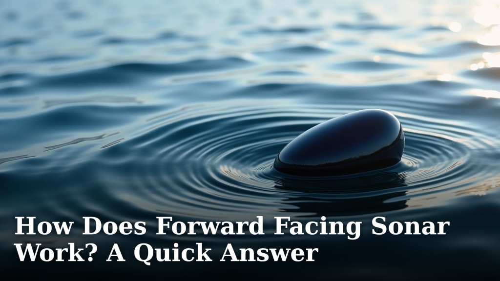 How Does Forward Facing Sonar Work? A Quick Answer