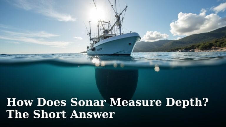 How Does Sonar Measure Depth? The Short Answer