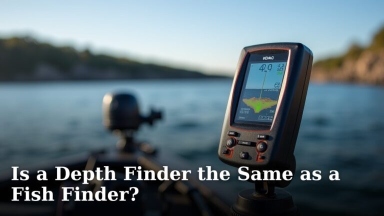 Is a Depth Finder the Same as a Fish Finder?