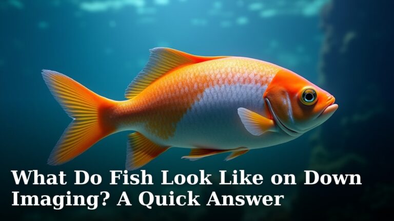 What Do Fish Look Like on Down Imaging? A Quick Answer