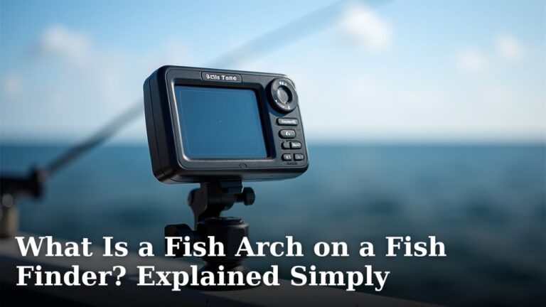 What Is a Fish Arch on a Fish Finder? Explained Simply