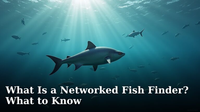 What Is a Networked Fish Finder? What to Know