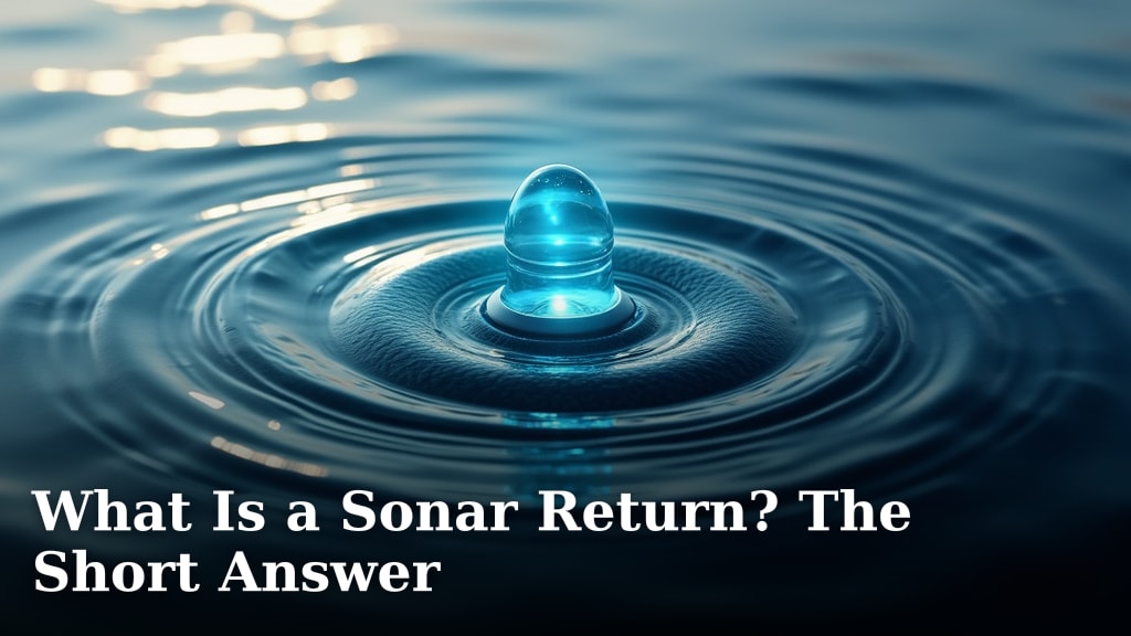 What Is a Sonar Return? The Short Answer