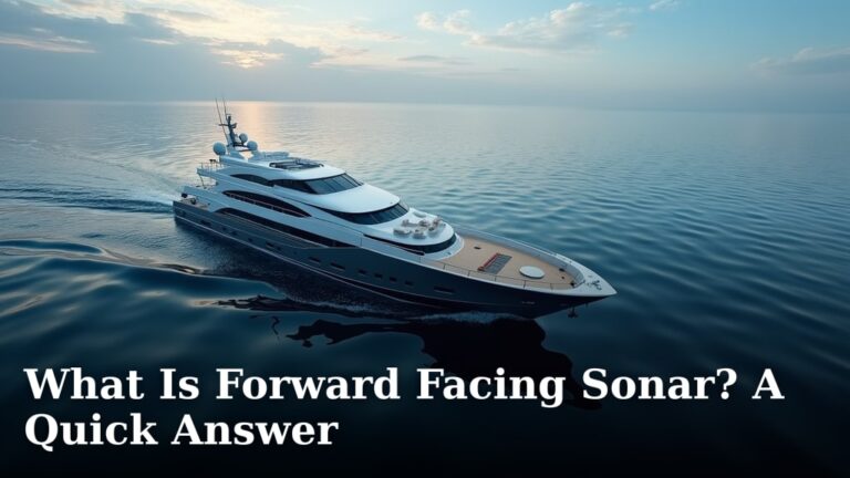 What Is Forward Facing Sonar? A Quick Answer