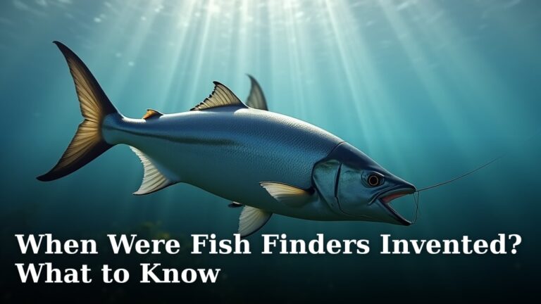 When Were Fish Finders Invented? What to Know